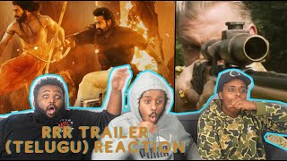 RRR Trailer REACTION! - NTR, Ram Charan, Ajay Devgn, Alia Bhatt | SS Rajamouli