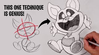 how to draw stylized bodies riddle roo sketch tutorial