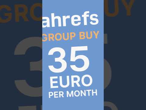 Ahrefs Group Buy | Group Buy SEO Tools