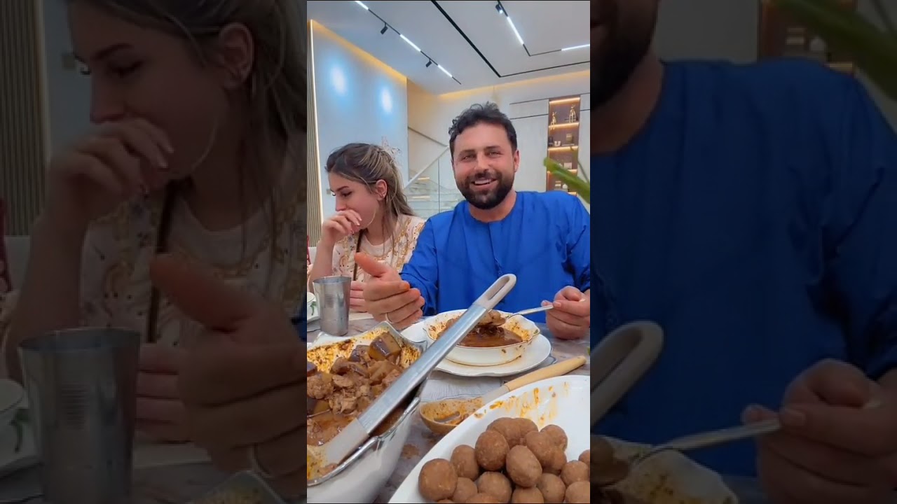 واخيرا أجواء إفطار عائلة ريتشو وننوش سماقية شي بيشهي 😋 🤭 