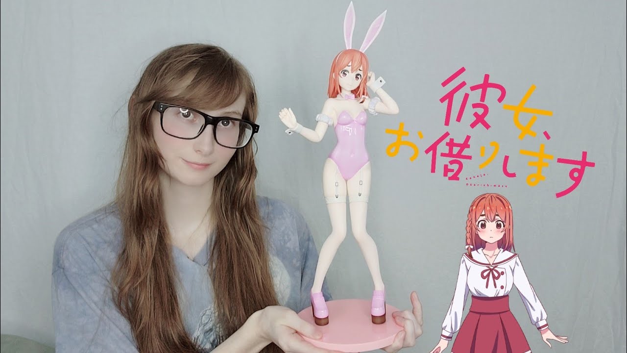 Rent a Girlfriend Sumi Sakurasawa 1/4th Bunny Girl Figure Unboxing