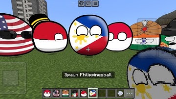 PhilippinesBall Nextbot Added | CUSTOM NEXTBOT Part 18 | MINECRAFT PE