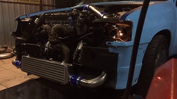 Corsa A c20xe turbo first start after rebuild