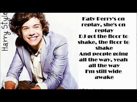 (+) One Direction - Up All Night (lyrics pictures)