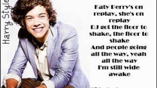 One Direction - Up All Night (lyrics pictures)