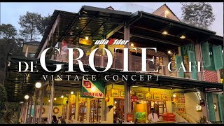 De GROTE, CAFE  CANTIK & TERSEMBUNYI DI DAGO ATAS, Vintage Concept...