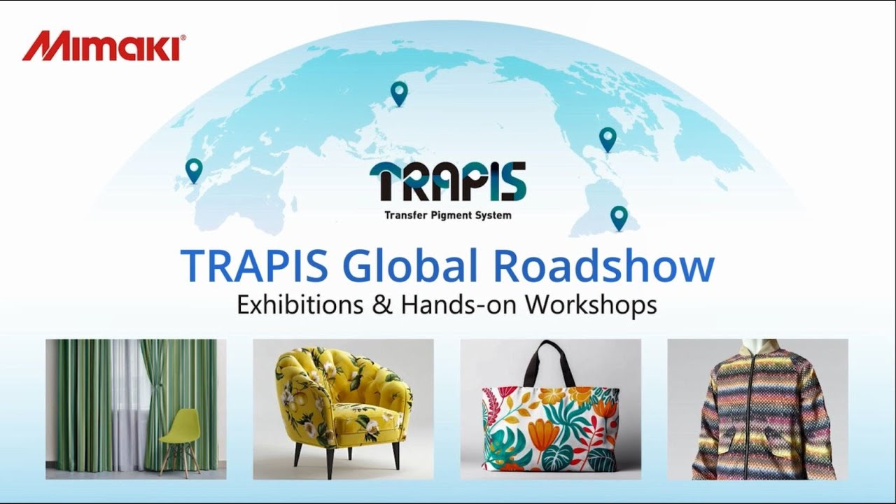 日本語字幕】次世代の捺染プリントシステム「TRAPIS（トラピス）」紹介 