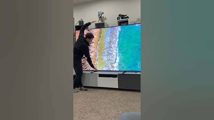 This 98" TV is INSANE!