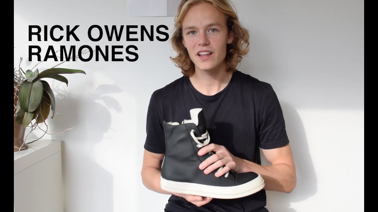 Rick Owens - Ramones (Review) - YouTube