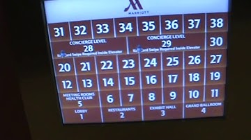 Thyssenkrupp Destination Dispatch Elevators @ The Boston Marriott Copley Place