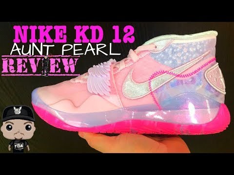 kd 12 aunt pearl on feet