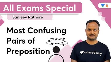 Most Confusing Pairs of Preposition | All Exams Special | Sanjeev Rathore | wifistudy studios