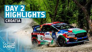 Junior WRC Day 2 Highlights | WRC Croatia Rally 2026