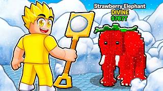 Brainrot İçin Karları Kazarak $7,934,213 Kazanıp Zengin Oldum! ❄️ | Roblox