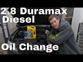 2.8 Duramax Chevy Colorado & GMC Canyon Oil Change