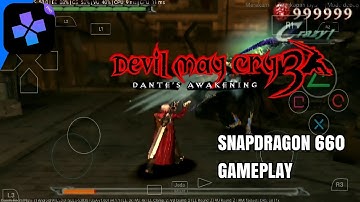 Devil May Cry 3 Dante Awakening PS2 Gameplay on Snapdragon 660 Damon Ps2 Pro v4.1.1