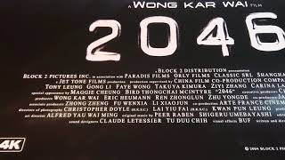 《2046》(2004),美國原版雙面海報20周年A款,實際拍攝紀錄 《2046》(2004),美國原版雙面海報20周年A款,實際拍攝紀錄