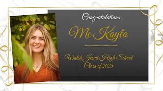 Congratulations McKayla Slideshow