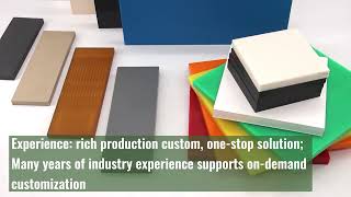 Professional special engineering plastics product display