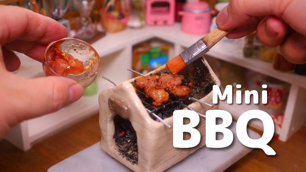 『焼肉汁なし麺』、本格ミニチュア料理│食べられるミニチュア│#ミニチュア料理 #miniaturecooking