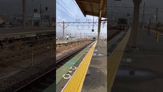 【近江今津駅】北陸本線521系普通　敦賀行が入線！！
