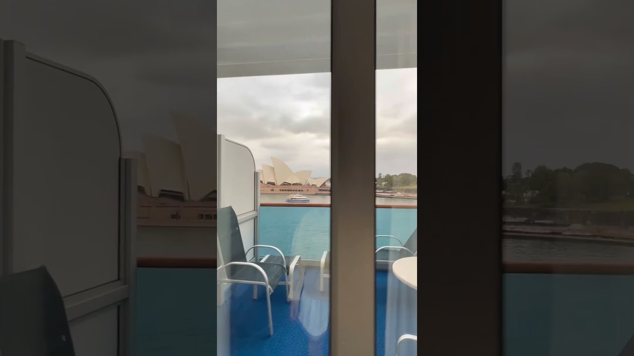 Balcony view from Cruise #operahouse #carnivalcruise