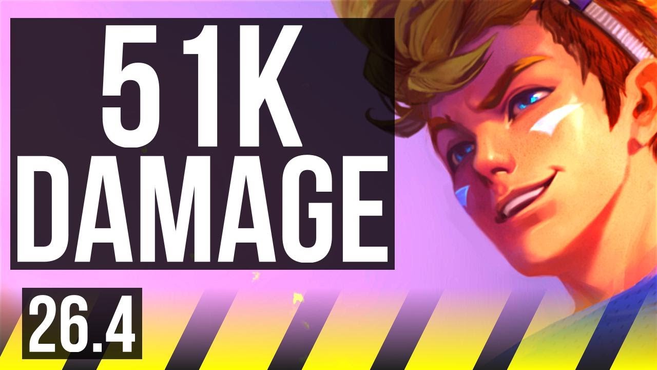 EZREAL & Bard vs YUNARA & Lulu (ADC) | Good KDA: 21/2/6, 51K damage | NA Master | 26.4