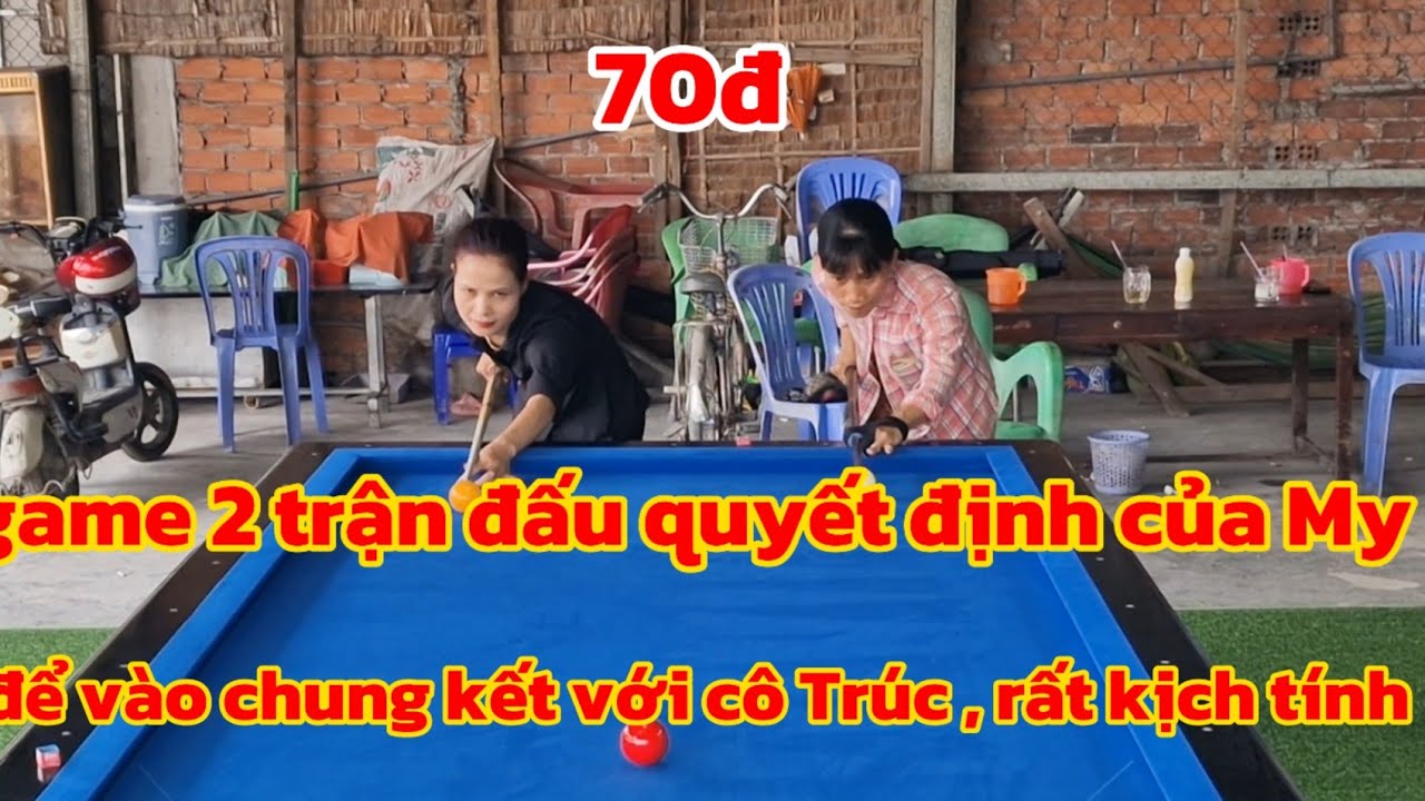Game 2 trận đấu quyết định của bạn My đến từ sg để vào chung kết với cô Trúc , rất hấp dẫn