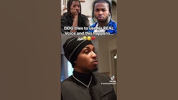 Ddg tries to use his real voice #shorts #viral #ddg