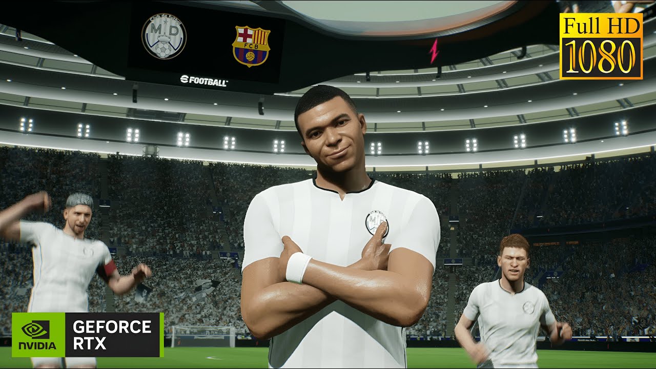 eFootball 26 PC Ultra Settings | HD 60FPS Realistic Football Gameplay ...