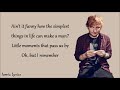 First Times - Ed Sheeran (Lyrics)