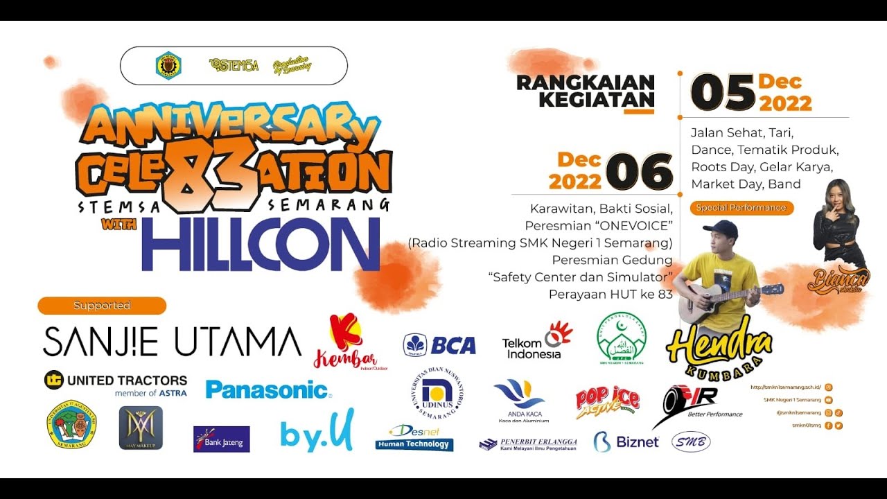ANNIVERSARY CELE83ATION STEMSA SEMARANG WITH HILLCON - 6 DESEMBER 2022