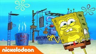 SpongeBob SquarePants | Squidward yang tak terkalahkan! | Nickelodeon Bahasa
