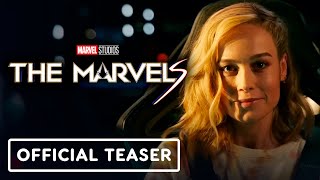 The Marvels - Official Teaser Trailer 2023 Brie Larson Samuel L Jackson