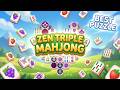 Zen Triple Mahjong Game Gameplay Video for Android Mobile