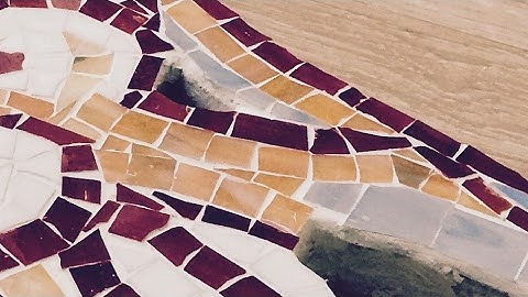 Mosaic grout color !! | MOSAIC ON WOOD TUTORIAL | part 6