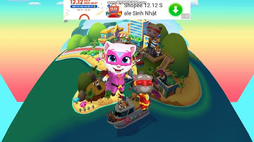 Talking Tom Hero Dash Walkthrough Gameplay #17 - Super Tom (iOS, Android)