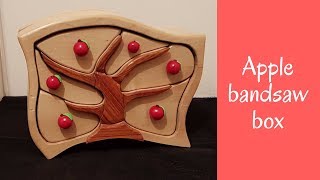 I am making a bandsaw box today with apple door knobs. Facebook https://www.facebook.com/Highlandboxes/ Instagram https://