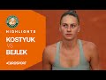 Marta Kostyuk vs Sara Bejlek | Round 1 | French Open 2025 Highlights 🇫🇷