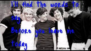 One Direction-Moments(lyrics)