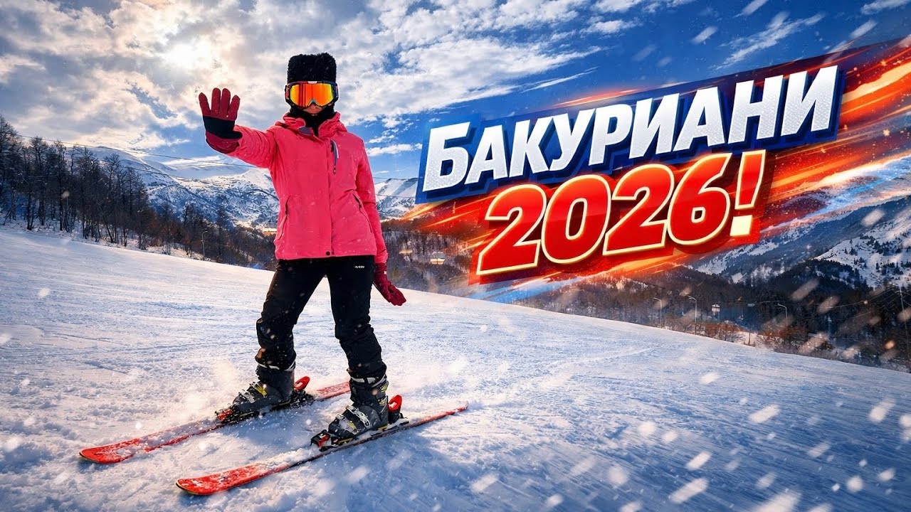 Бакуриани 2026 | Горнолыжный курорт без толп туристов | Реальный выбор