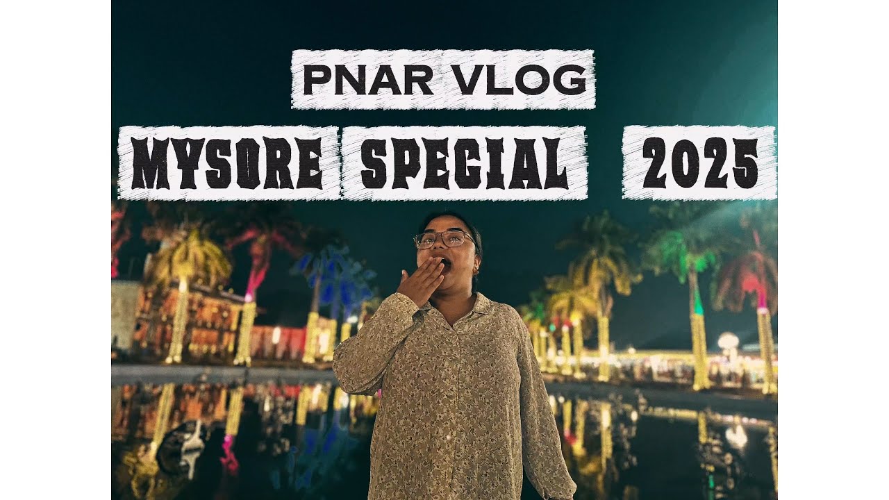 YOU WON’T  BELIEVE  WHAT’S INSIDE THE MYSURU DUSSEHRA EXHIBITION! | PNAR VLOG| 
