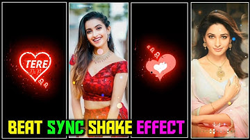 New Trending Song Lyrics beatsync video editing | Shake effect status video editing in kinemaster