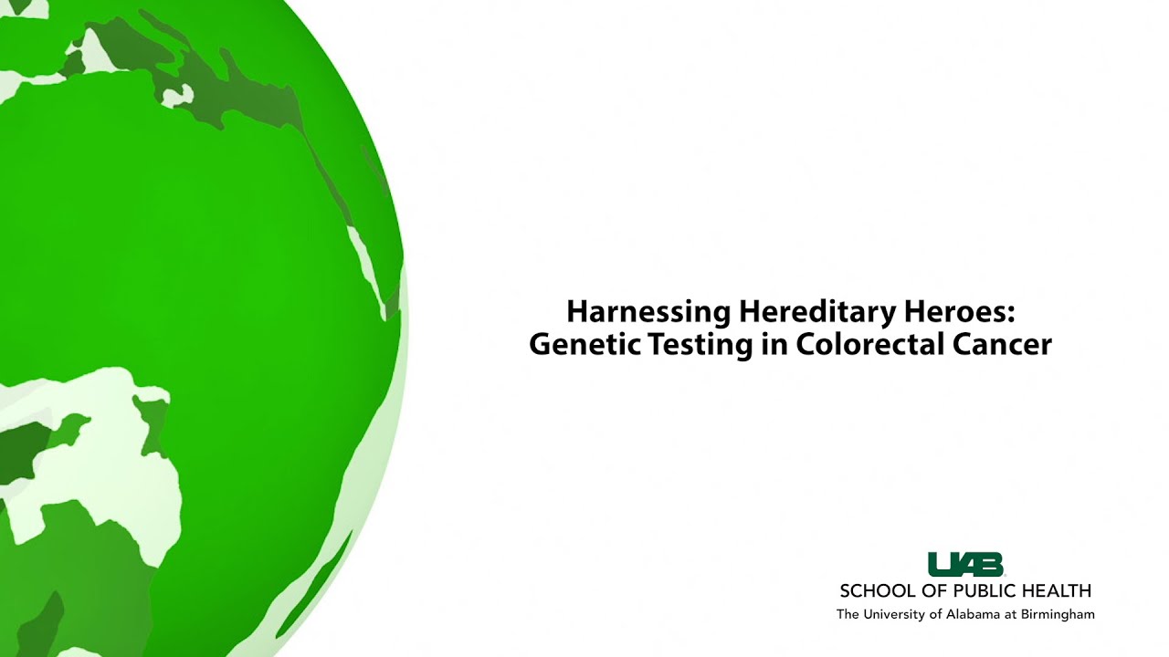 Epidemiology Seminar Testing in Colorectal Cancer UAB