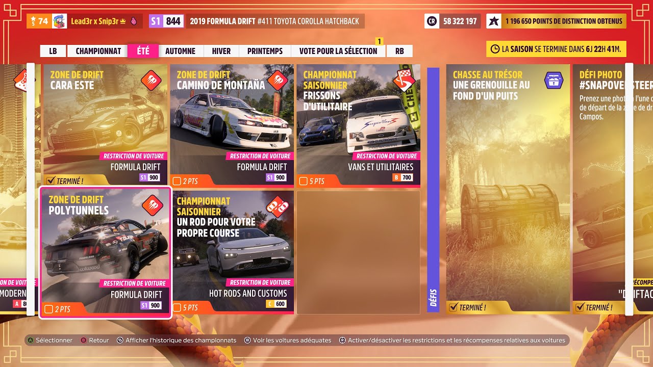 FORZA HORIZON 5 : Zone de Drift : Polytunnels