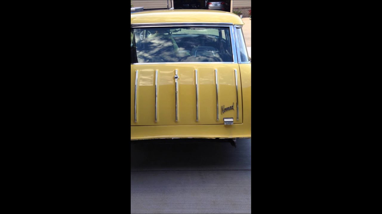 Larry Emery's 55 Nomad. (My Grandfather) YouTube