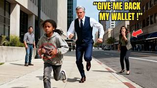 Billionaire Follows Homeless Girl Who Stole Wallet — She Leads Him to a Place That Breaks His