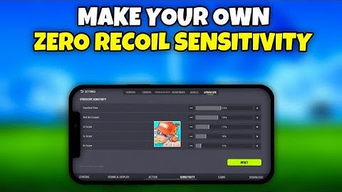 MAKE your OWN Zero Recoil Sensitivity ✅ | Farlight 84