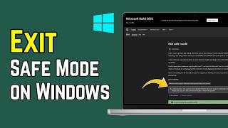 Famous Windows 11 Safe Mode Not Turning Off? FIXED! (Exit Safe Mode Guide 2026) Wealth