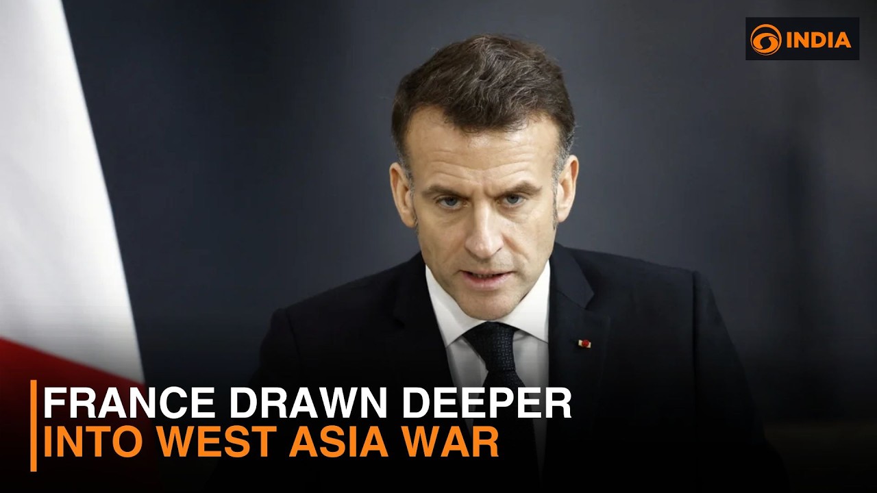 Europe Watches as France Engages in West Asia Crisis & more news | DD India Live | 6 PM IST
